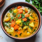 Anti-Inflammatory Veggie Soup with Turmeric
