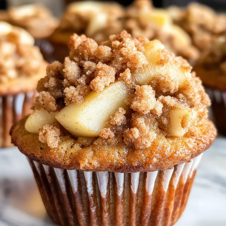 Apple Crumble Muffins