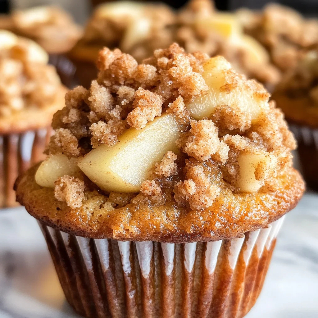 Apple Crumble Muffins