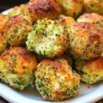 Baked Broccoli Cheese Balls