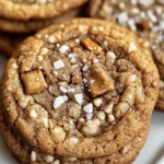 Brown Butter Coffee Toffee Cookies
