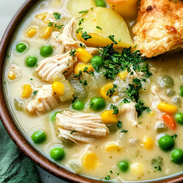 Chicken Pot Pie Soup