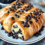 Chocolate Chip Vanilla Custard Brioches