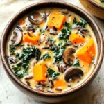 Cozy Autumn Wild Rice Soup