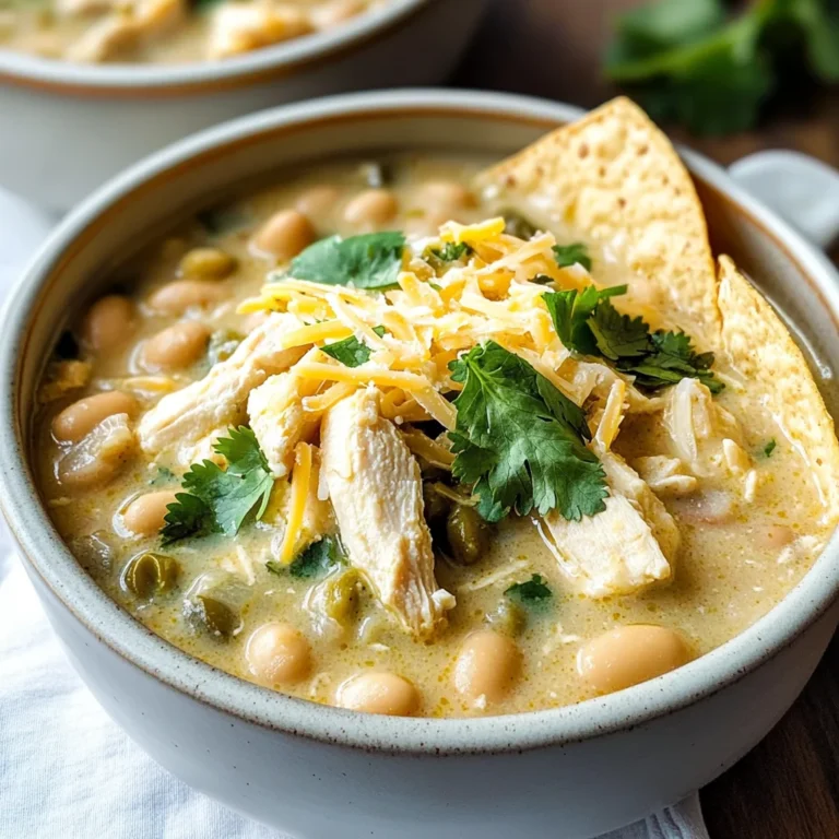Creamy White Chicken Chili Recipe