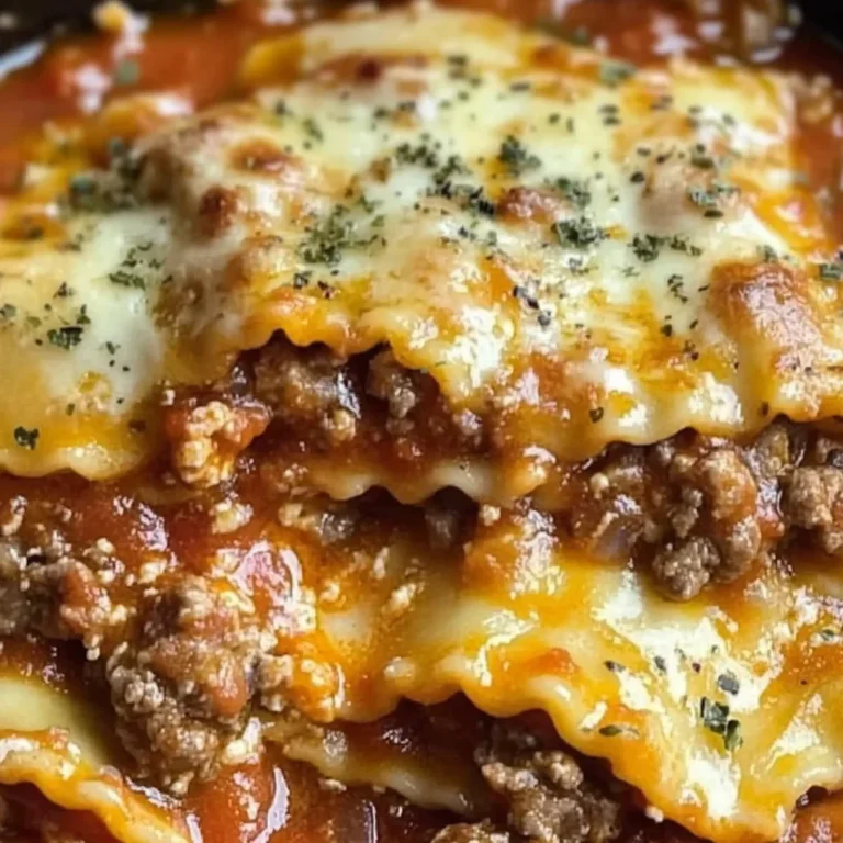 Crockpot Ravioli Lasagna: A Hands-Off, Flavor-Packed Comfort Food Masterpiece
