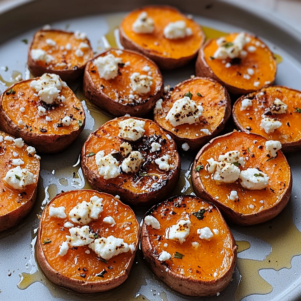 Delicious Honey Feta Sweet Potato Rounds Recipe for Any Meal
