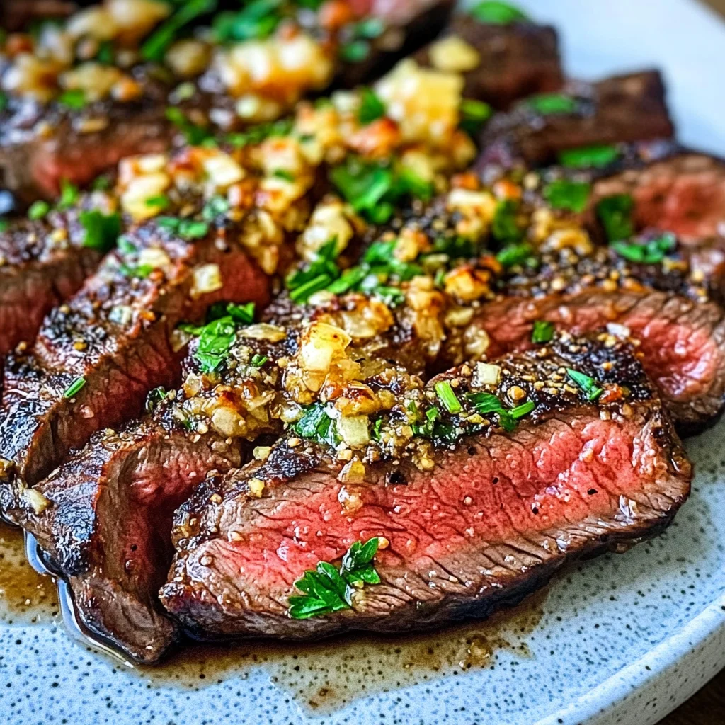 Garlic Butter Brazilian Steak