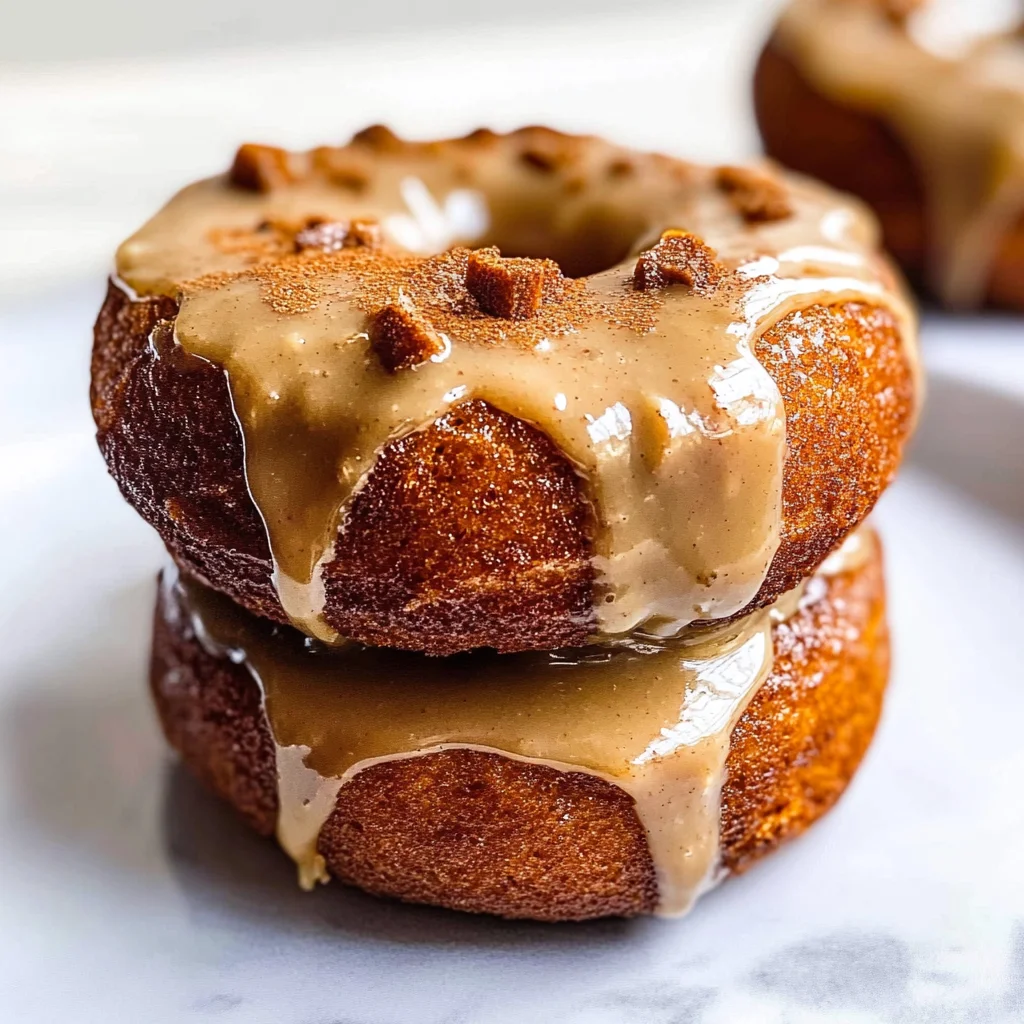 Gluten and Dairy Free Pumpkin Donuts with Maple Glaze