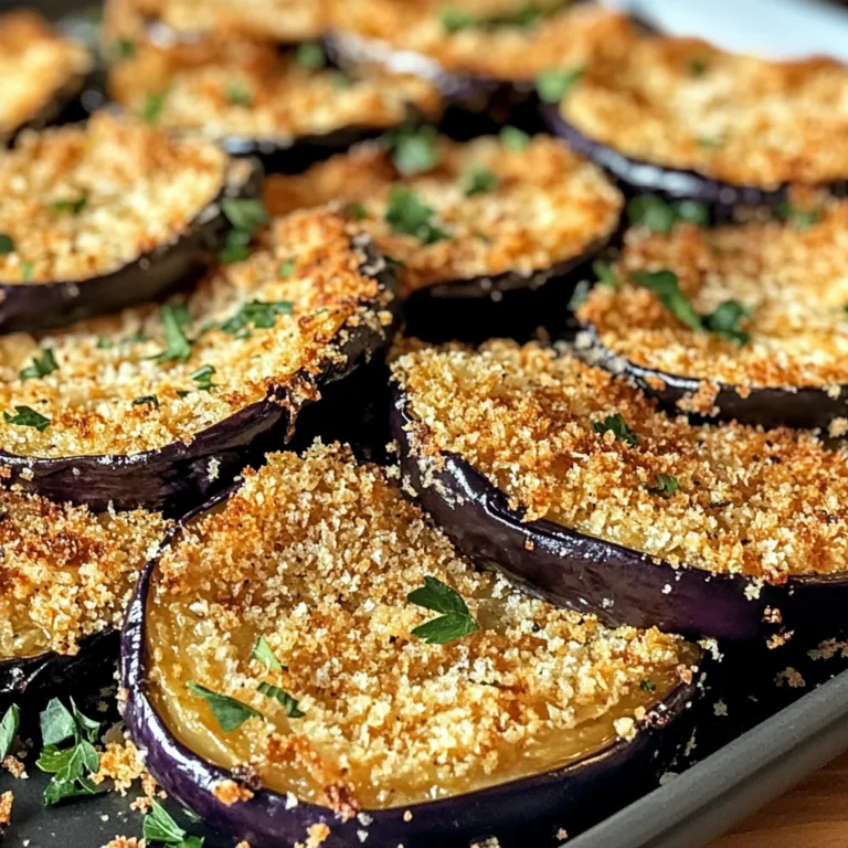 Impossibly Crispy Baked Eggplant