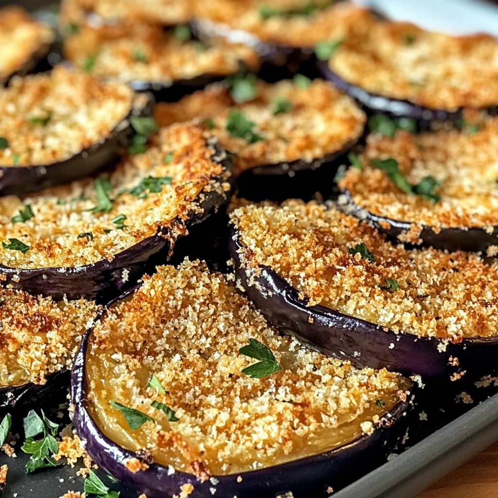 Impossibly Crispy Baked Eggplant