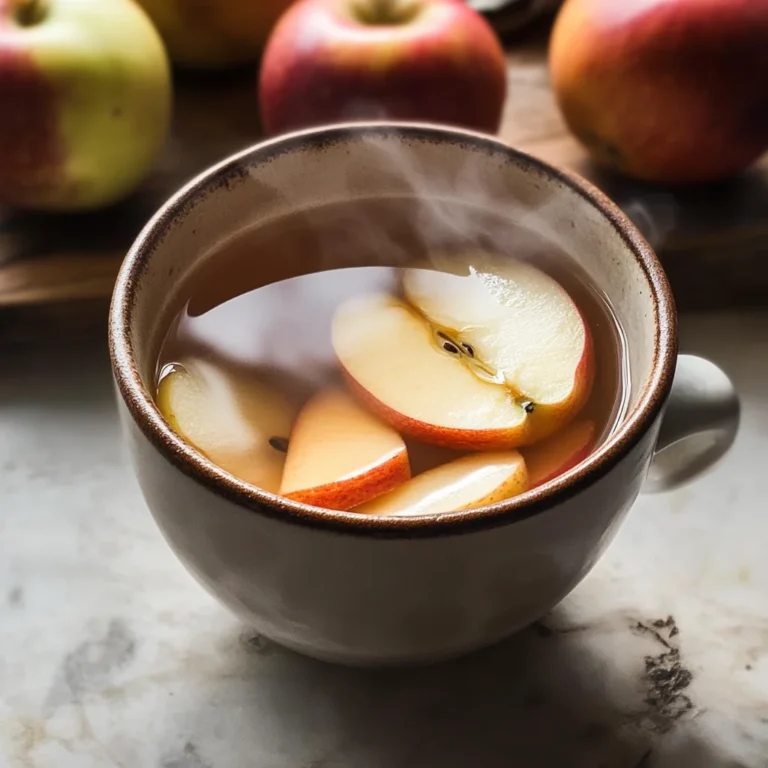 Korean Apple Tea with Ginger and Cinnamon (Saegwa Cha)