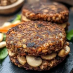 Mushroom Veggie Burgers