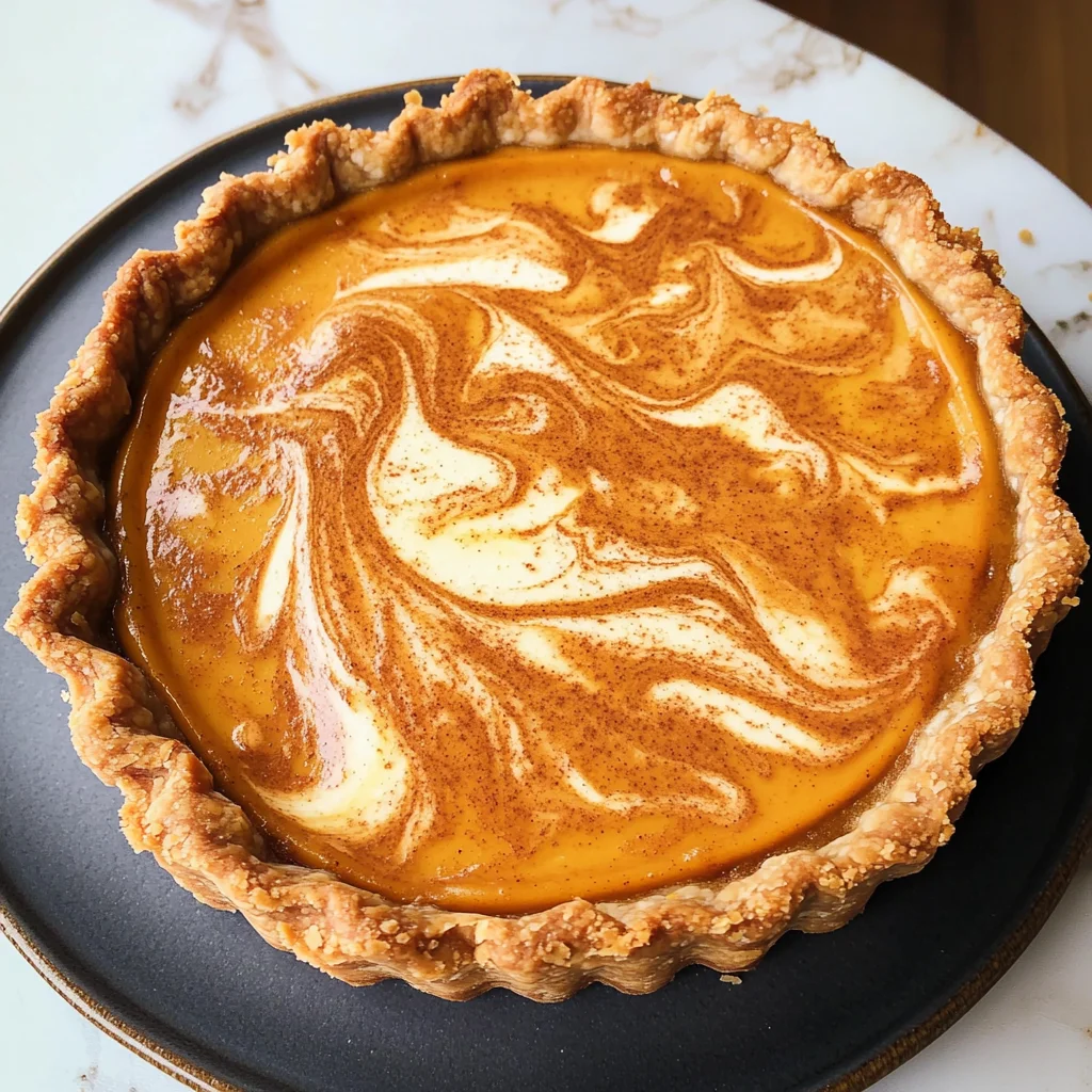 Pumpkin Mascarpone Pie