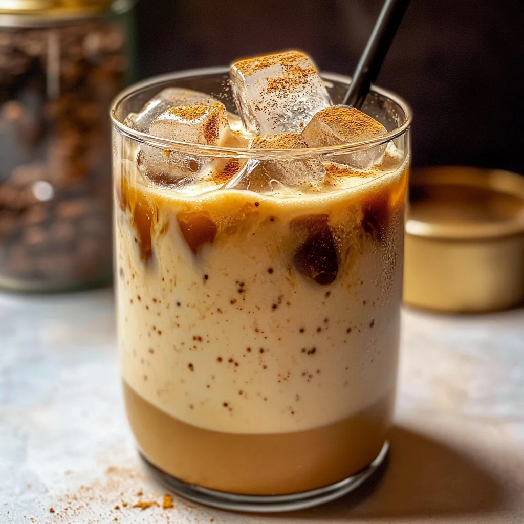 Pumpkin Spice Brown Sugar Shaken Espresso