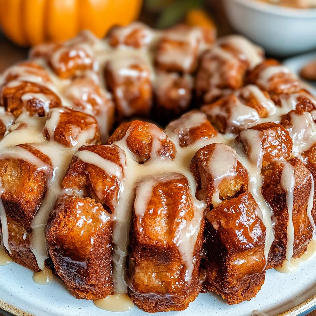 Pumpkin Spice Monkey Bread Recipe