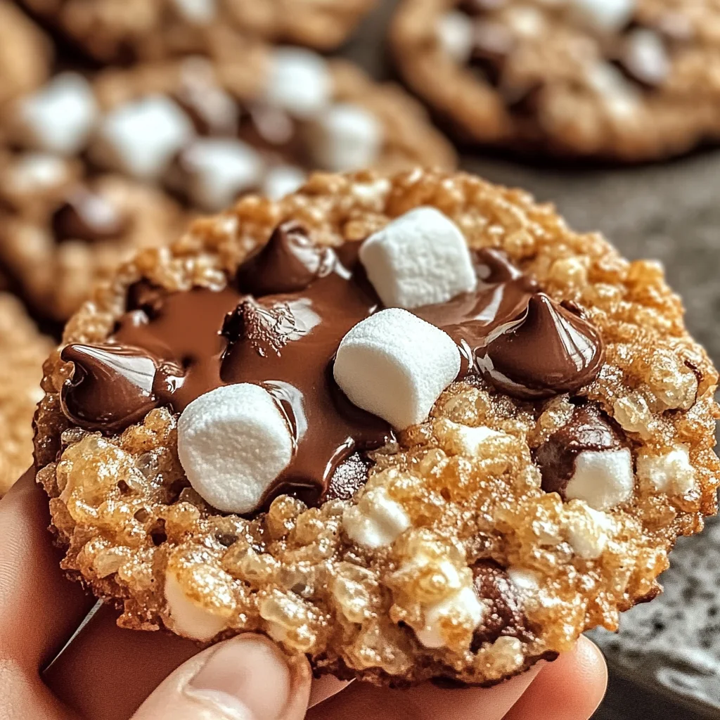 Rice Krispie Cookies with Chocolate Chips Recipe