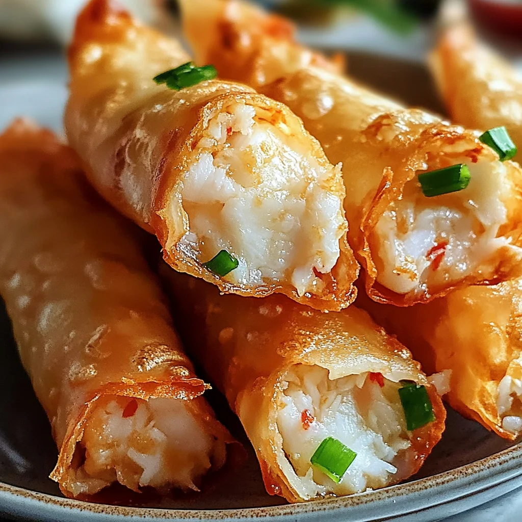 Rice Paper Crab Rangoons