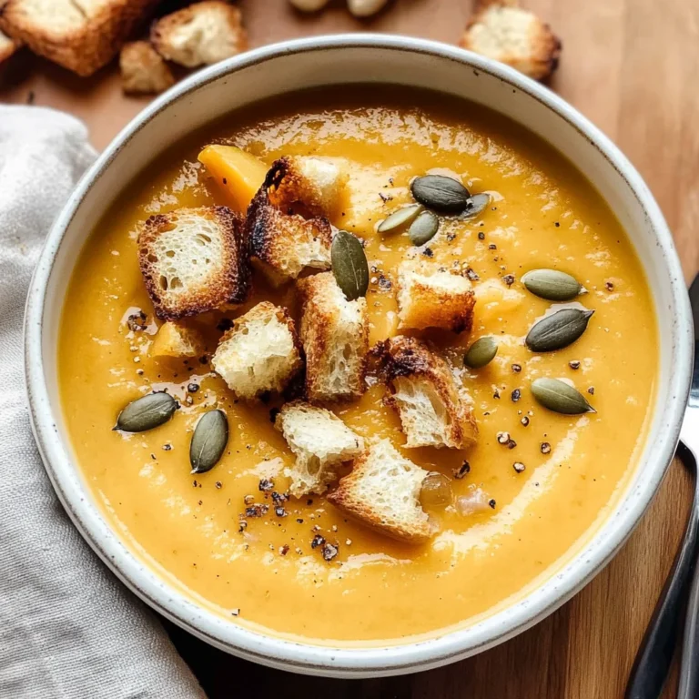 Roasted Butternut Squash Soup Recipe
