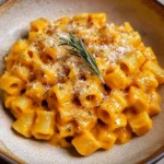 Roasted Pumpkin and Garlic Pasta