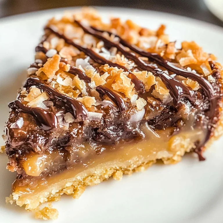 Samoas Cookie Pie
