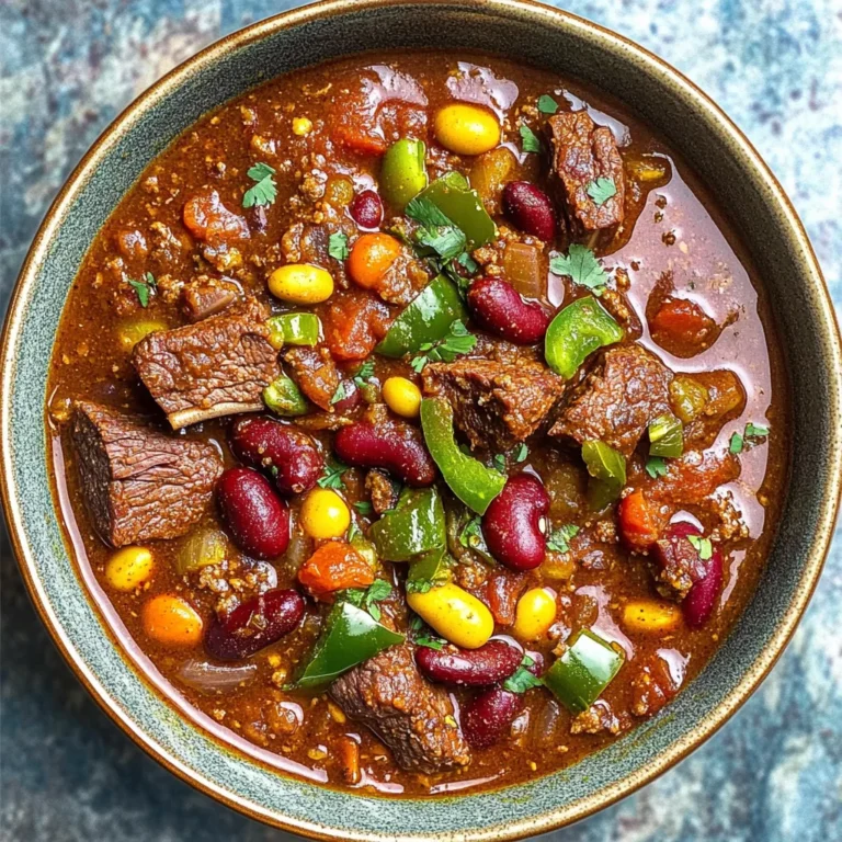 Short Rib and Chorizo Chili Recipe