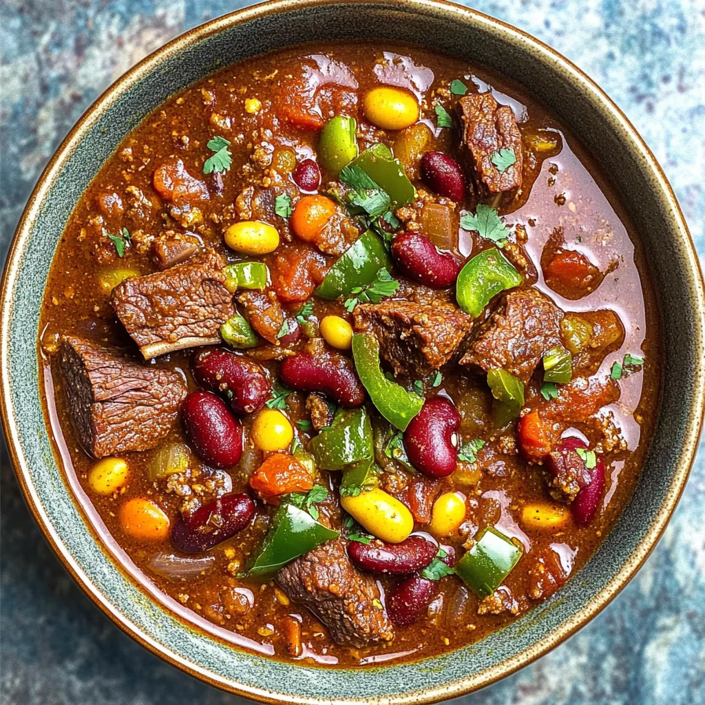 Short Rib and Chorizo Chili Recipe