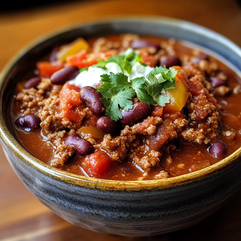 Slow Cooker Chili