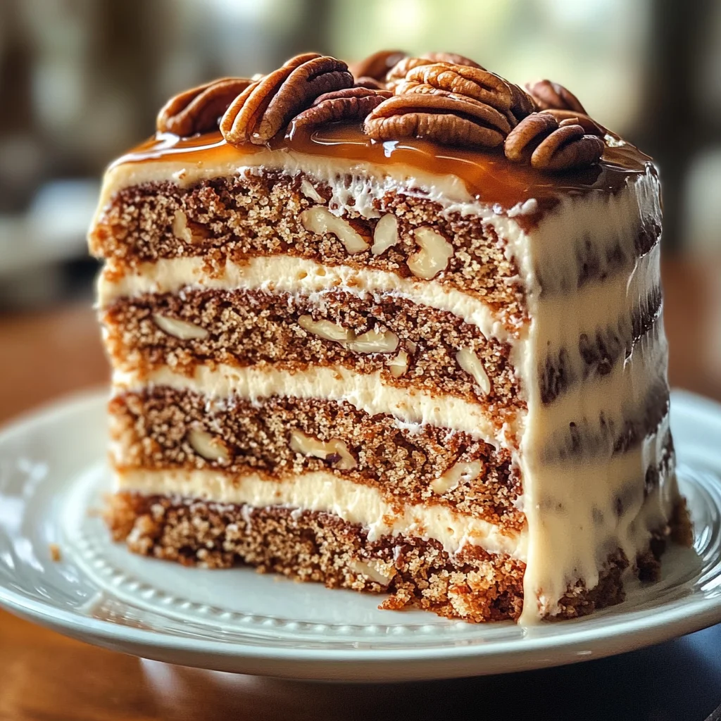 Southern Georgia Pecan Cake Recipe