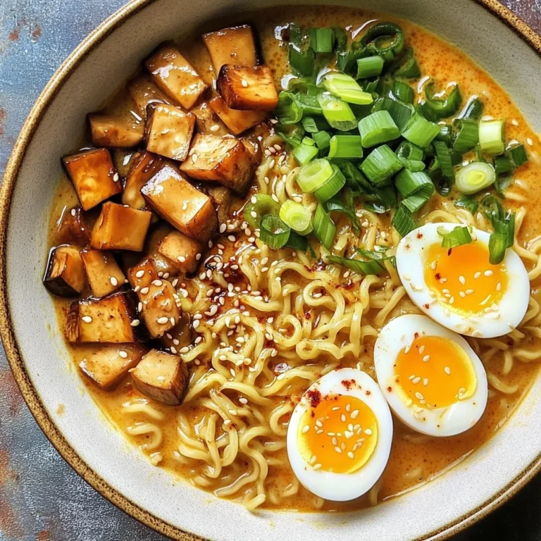 Spicy Coconut Curry Ramen
