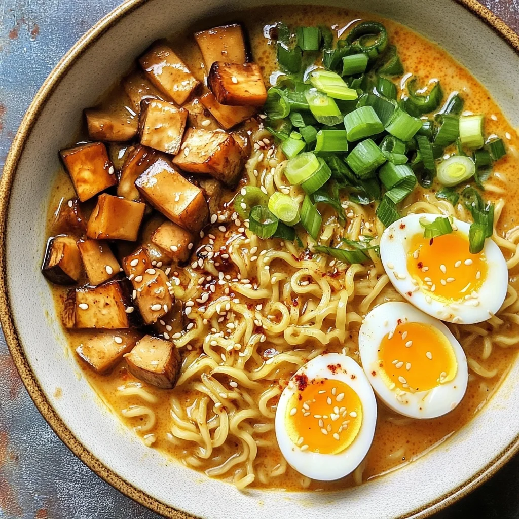 Spicy Coconut Curry Ramen