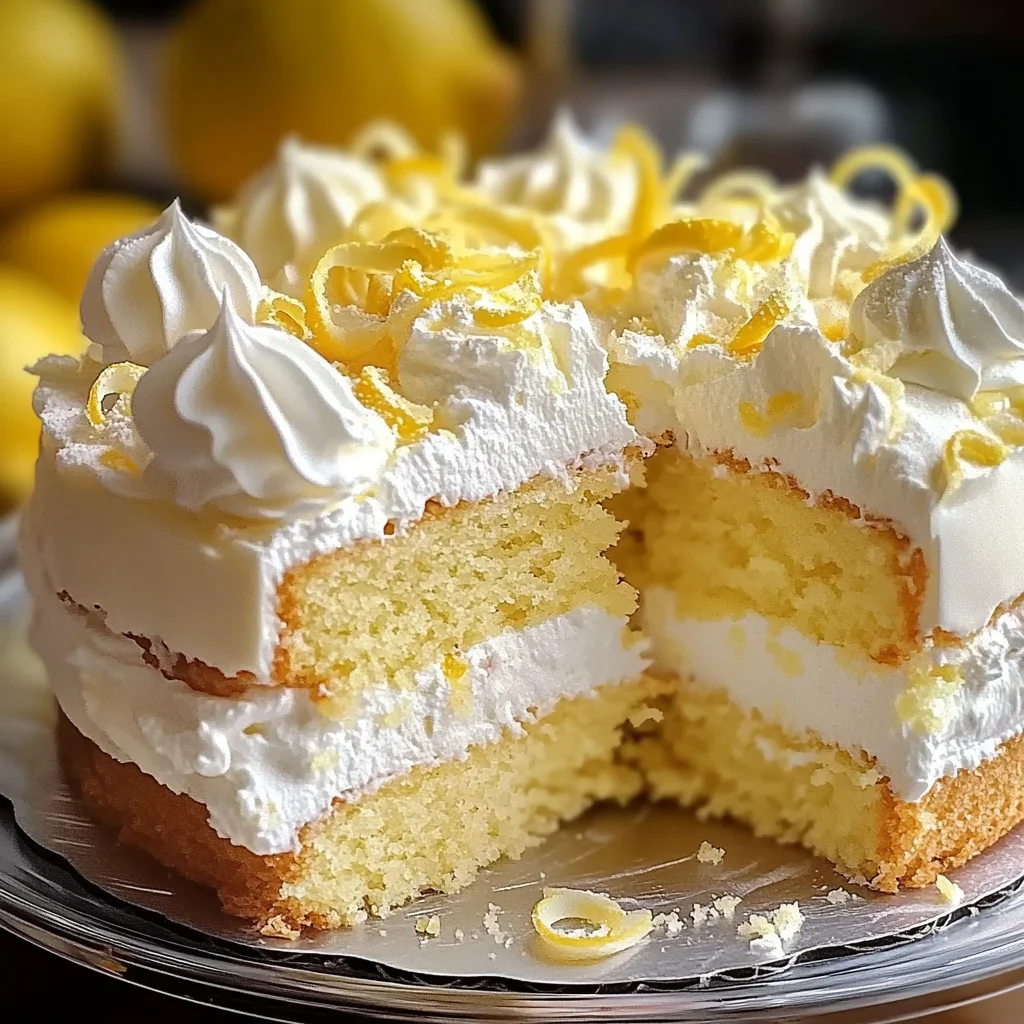 Top 1 Italian Lemon Cream Cake : Irresistible and Luscious