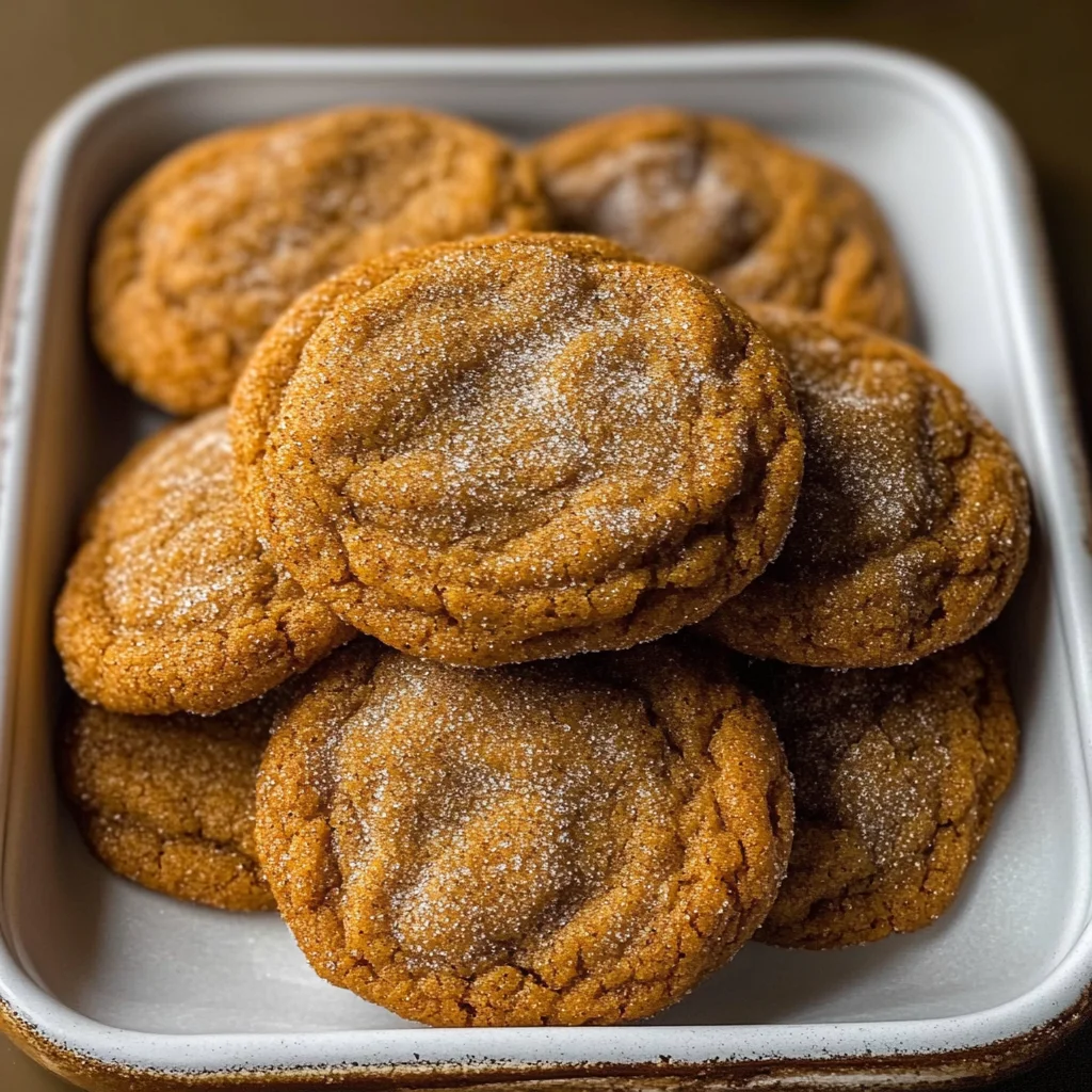 chewy maple pumpkin cookies