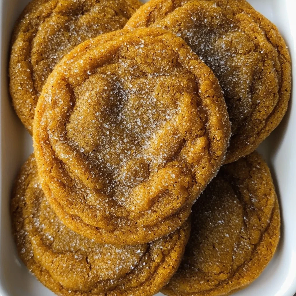 chewy maple pumpkin cookies