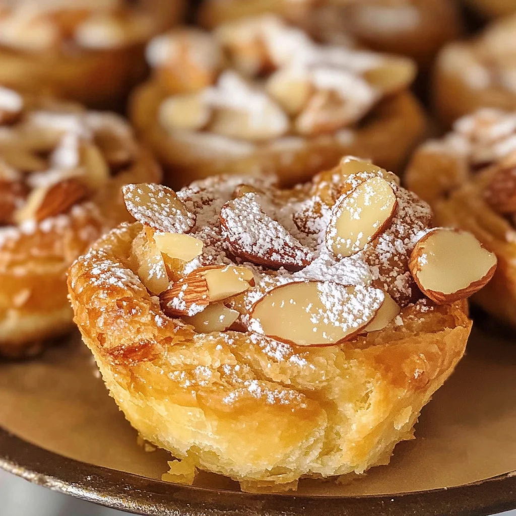 Almond Croissant Bites