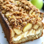 Apple Crisp Cheesecake Bread