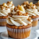 Apple Crisp Cupcakes