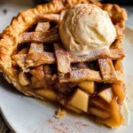 Apple Pie à la Mode (Apple Pie with Ice Cream Recipe)