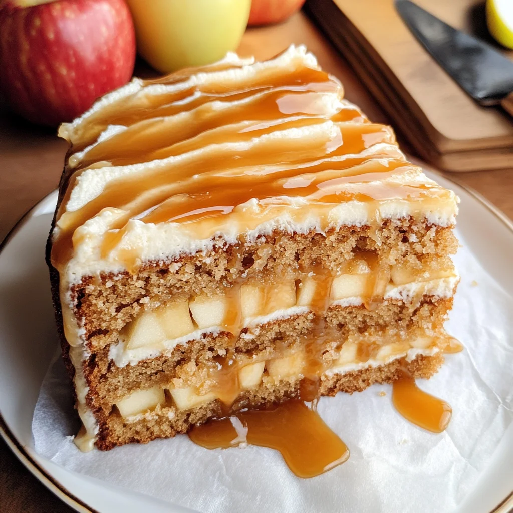 Caramel Apple Cake