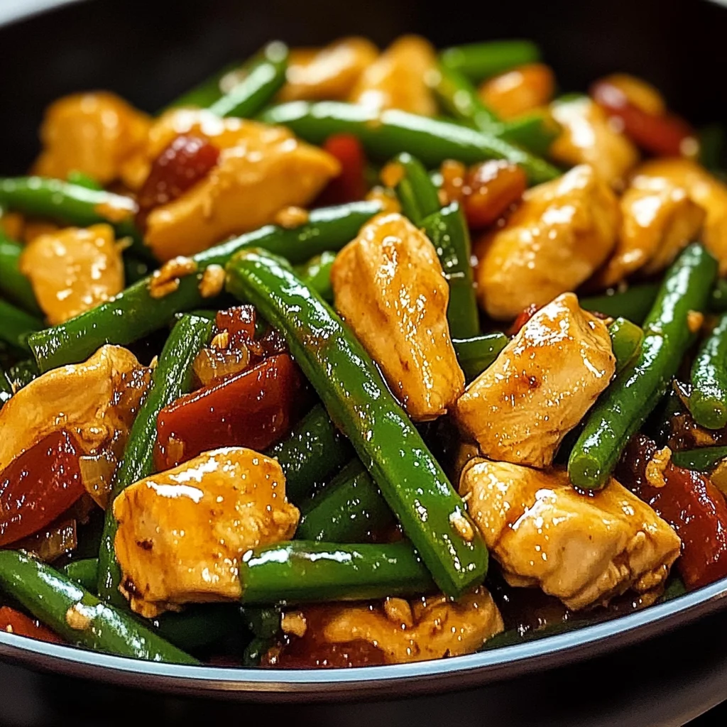 Chicken and Green Bean Stir-Fry: Quick and Delicious Dinner!