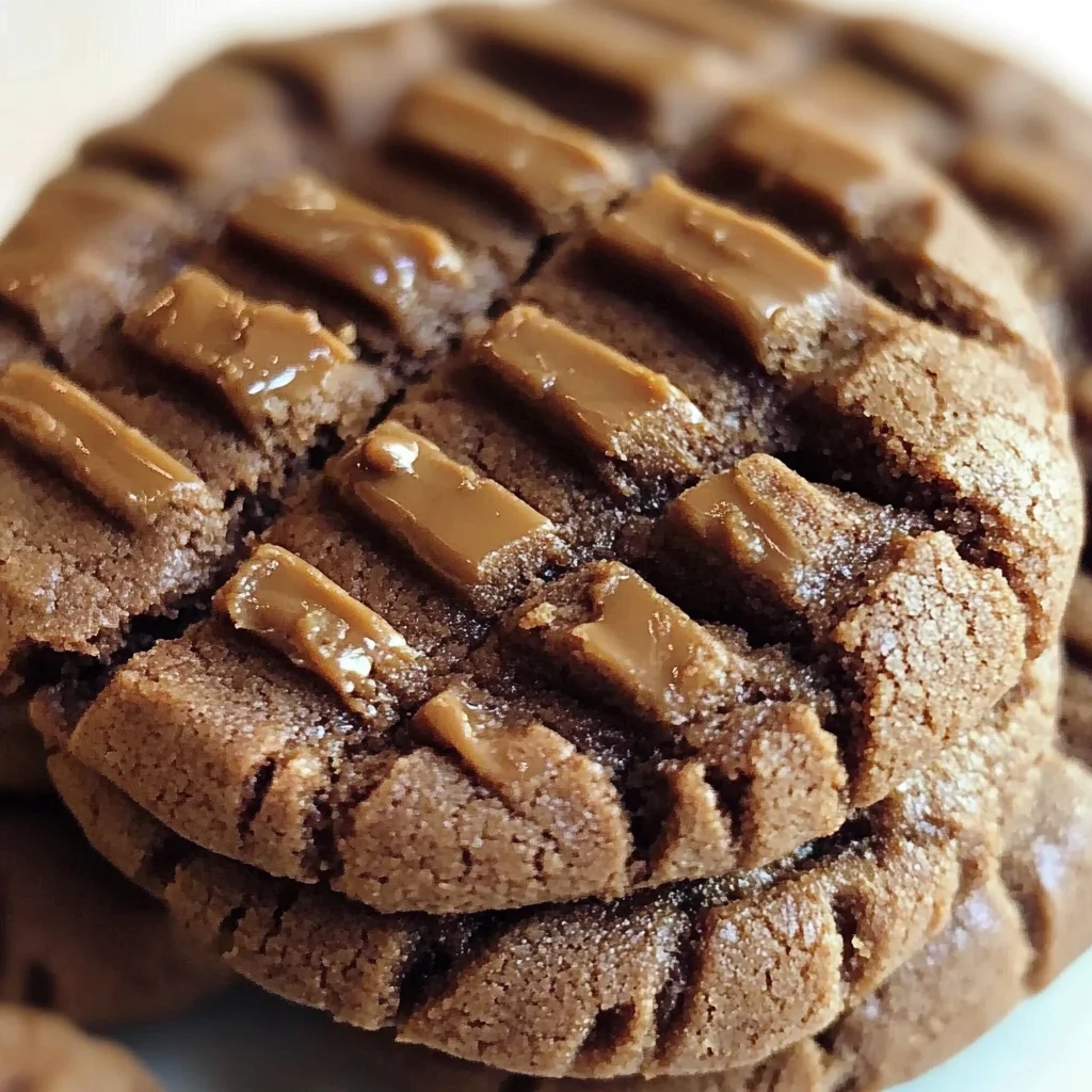Chocolate Peanut Butter Cookies