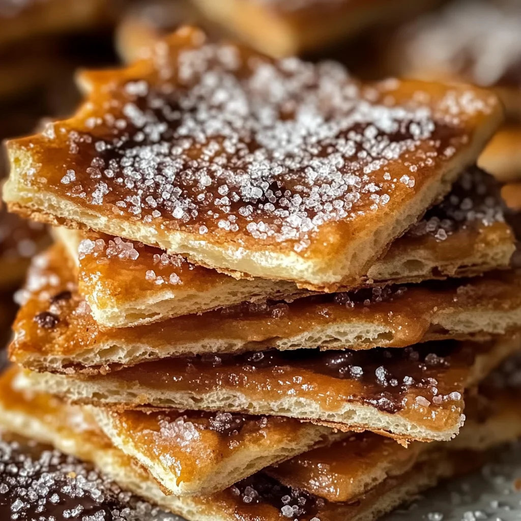 Churro Saltine Toffee
