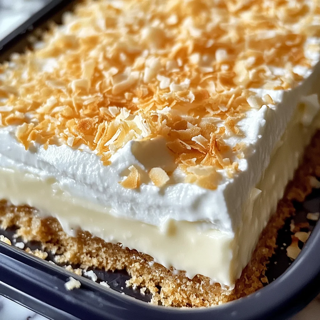 Coconut Cream Lush: A Creamy, No-Bake Dessert for Every Occasion