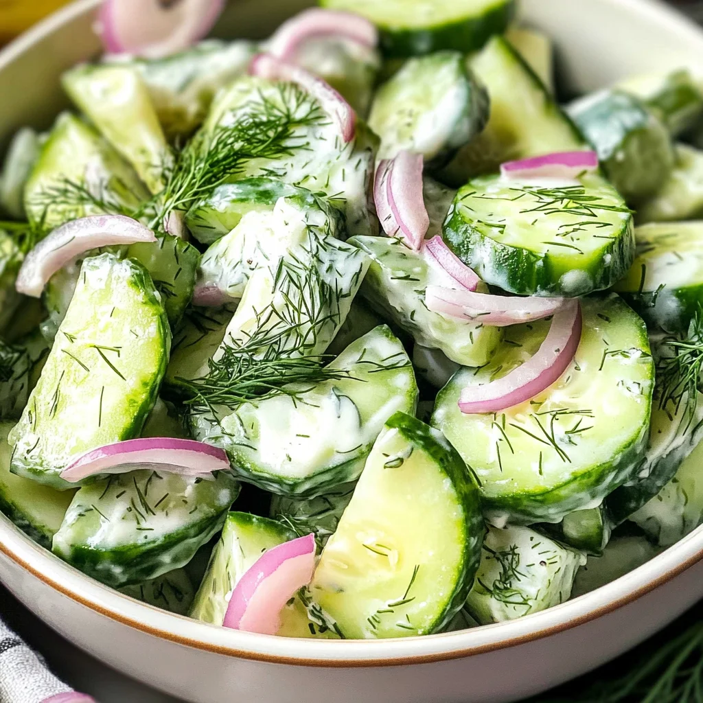 Cucumber Dill Salad