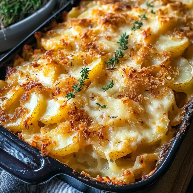 French Onion Potato Bake