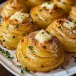 Garlic Parmesan Duchess Potatoes