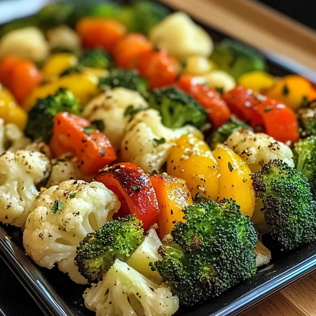 Garlic Roasted Vegetables