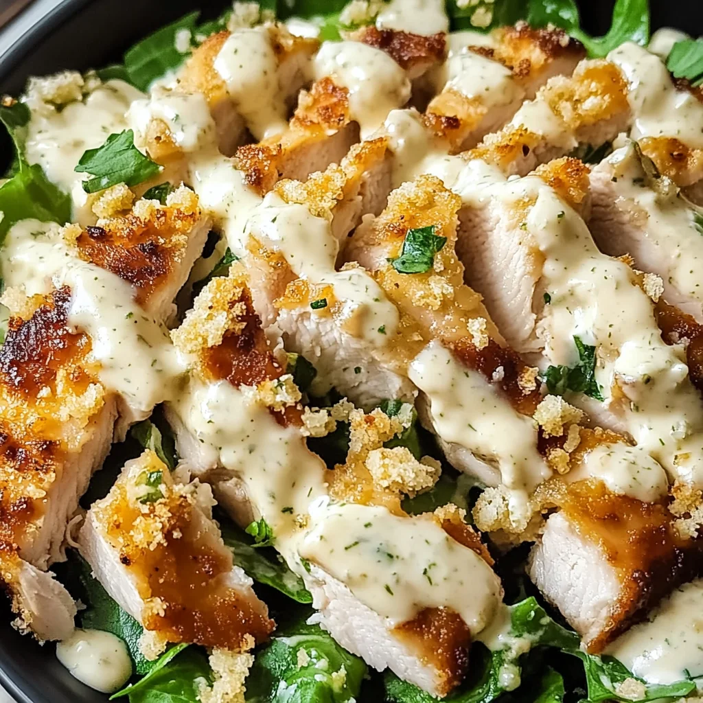 Melt In Your Mouth Caesar Chicken