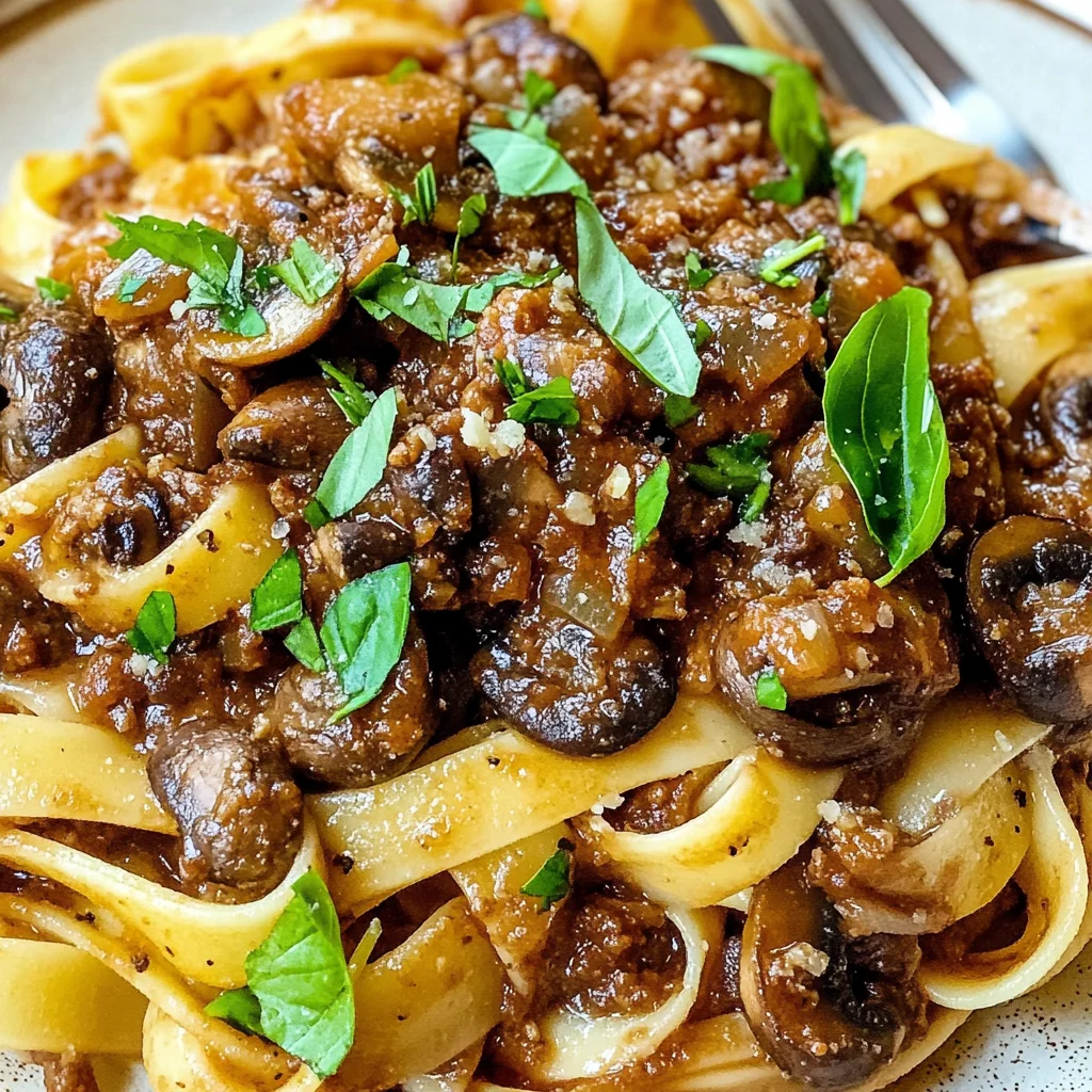 Mushroom Ragu
