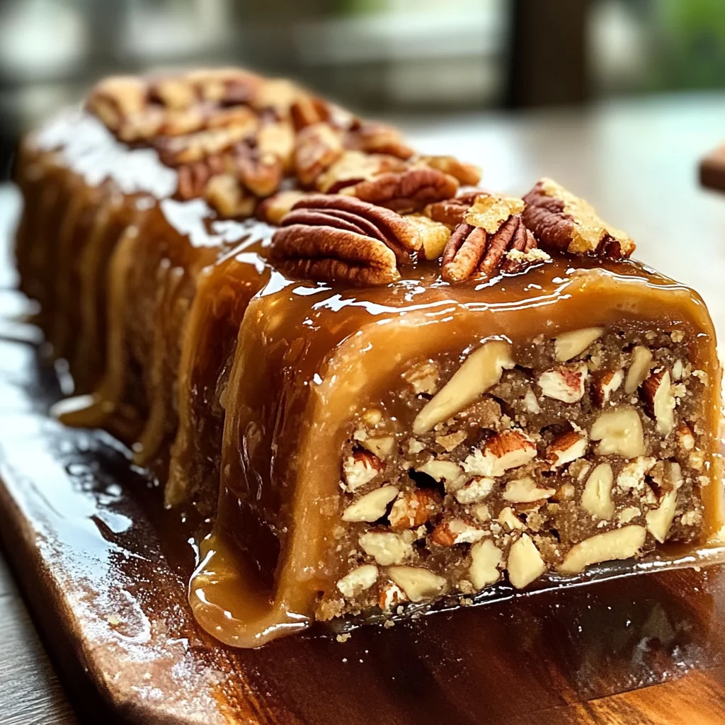 Nana’s 3-Ingredient Pecan Log